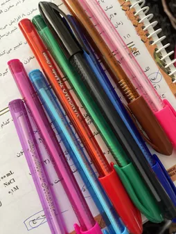 خودرکار رنگی ژیکی کد01 بسته 10 عددی