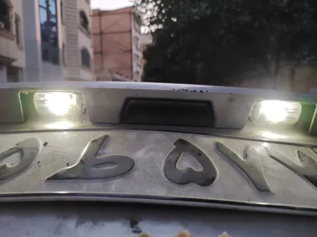 لامپ چراغ پلاک خودرو مدل smdW بسته دو عددی