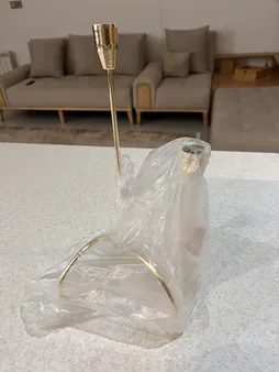 شمعدان طرح پیچ مدرن کد 007