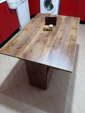 میز ناهارخوری تاشو مدل Owens 4N2B 120