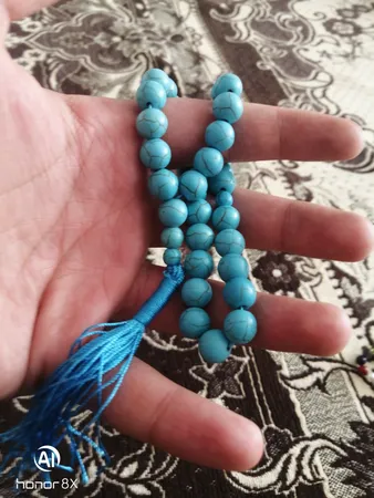 تسبیح سنگ فیروزه مدل t221
