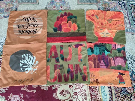 کاور کوسن مدل Set 176 مجموعه 4 عددی