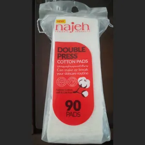 تجریه خرید پد پاک کننده آرایش صورت ناژه مدل پنبه‌ای کد 02 بسته 90 عددی