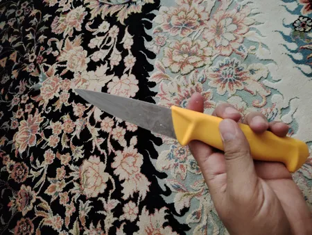 چاقو آشپزخانه حیدری کد 011