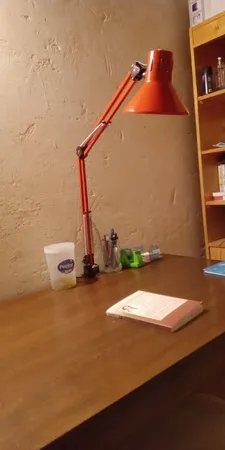 چراغ مطالعه مدل EN-101 همراه با لامپ ال ای دی 6 وات سهند E27