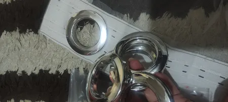 حلقه پرده مدل پانچ بسته 25 عددی