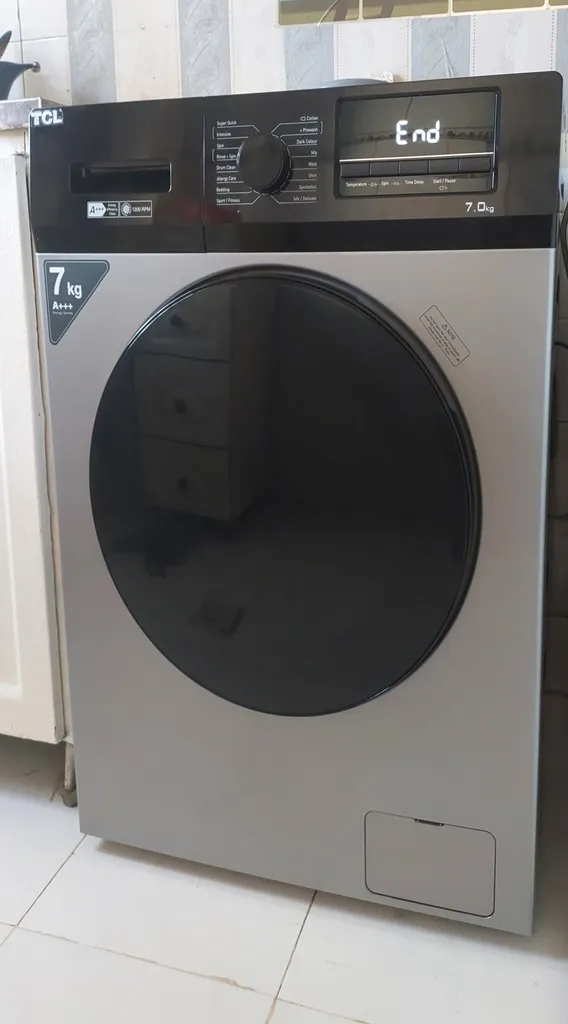 ماشین لباسشویی 7 کیلوگرم اتوماتیک تی سی ال مدل G72-BW/BS