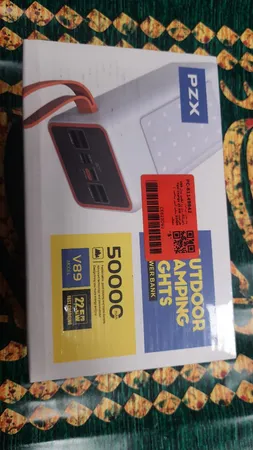 پاوربانک پی زد ایکس مدل V89 Fast Charge 22.5W ظرفیت 50000 میلی آمپر ساعت