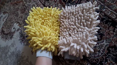 سفره پاک کن مدل دستکش ماکارانی کد 500715 بسته 2 عددی