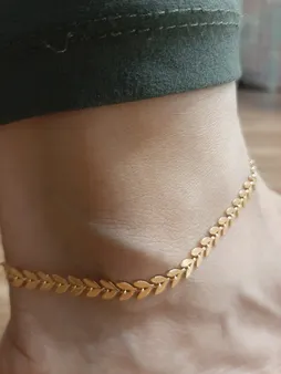 پابند زنانه مدل تیغ ماهی کد A1000