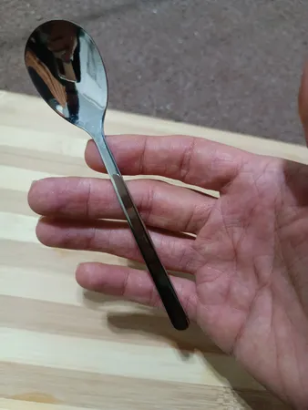 قاشق مربا خوری ناب استیل مدل رجینا بسته 6 عددی