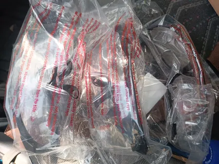 عینک جوشکاری مدل stsr uv400 بسته 3 عددی