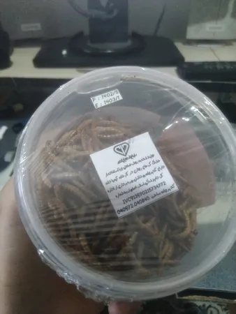 غذای ماهی و لاک پشت فود فارمز لند مدل میلورم وزن 50 گرم