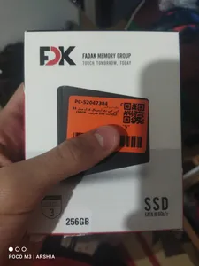 تجریه خرید اس اس دی اینترنال فدک مدل B5 256GB  ظرفیت 256 گیگابایت