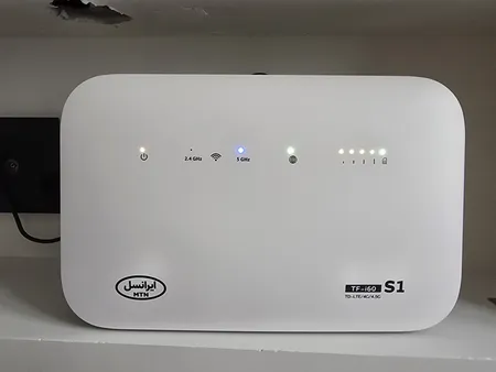 مودم TD-LTE ایرانسل مدل TF-i60 S1 به همراه سیم کارت و  50 گیگابایت اینترنت