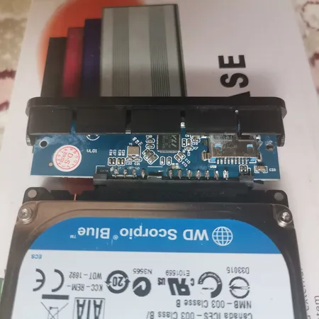 باکس تبدیل SATA به USB 3.0 مدل NM-FB فلزی 2.5 اینچی