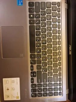 برچسب حروف فارسی کیبورد مدل AS