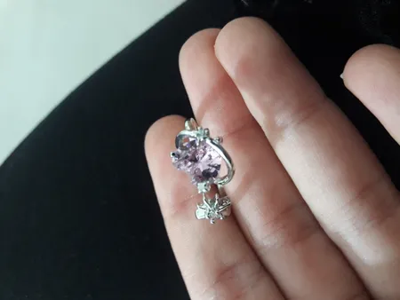 انگشتر دخترانه مدل Heart-0A