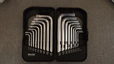 مجموعه 18 عددی آچار آلن و ستاره ای رونیکس مدل RH-2051