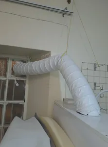 تجریه خرید لوله خرطومی هود مدل A_15 سانت طول 2 متر