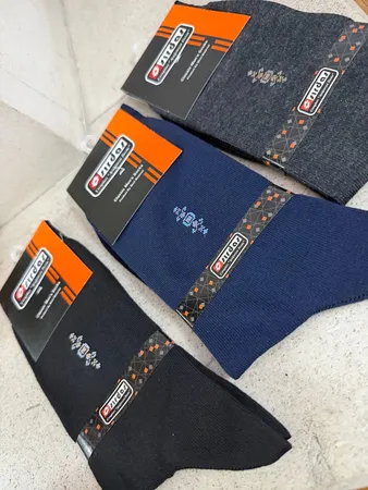 جوراب ساق بلند مردانه سیرداش مدل 302 بسته 3 عددی