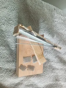 تجریه خرید توری فلزی جوش پلاستیک مدل 2mm2 بسته 6 عددی