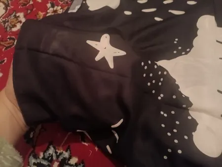 شال زنانه مدل نخی مزونی طرح ابر پاییزی کد ana-1915