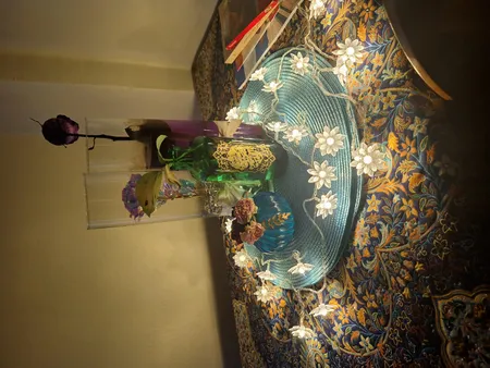 ریسه ال ای دی مدل گل طرح مینیاتوری طول 4 متر