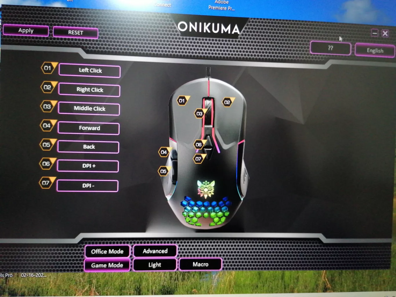ماوس مخصوص بازی اونیکوما مدل CW902