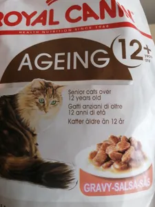 تجریه خرید غذای پوچ گربه رویال کنین مدل ageing +12 وزن 85 گرم