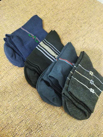 جوراب مردانه لنتر مدل نیم ساق کد TN -0 6 مجموعه 6 عددی