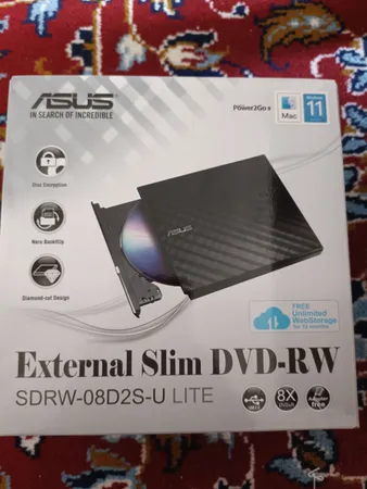 درایو DVD اکسترنال ایسوس مدل SDRW-08D2S-U Lite