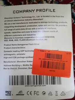 فلش مموری سمگپرس مدل OTG USB Type C ظرفیت 64 گیگابایت