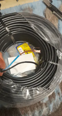 کابل برق افشان 2 در 1.5 زر کابل آلبا مدل ZC 2-1.5