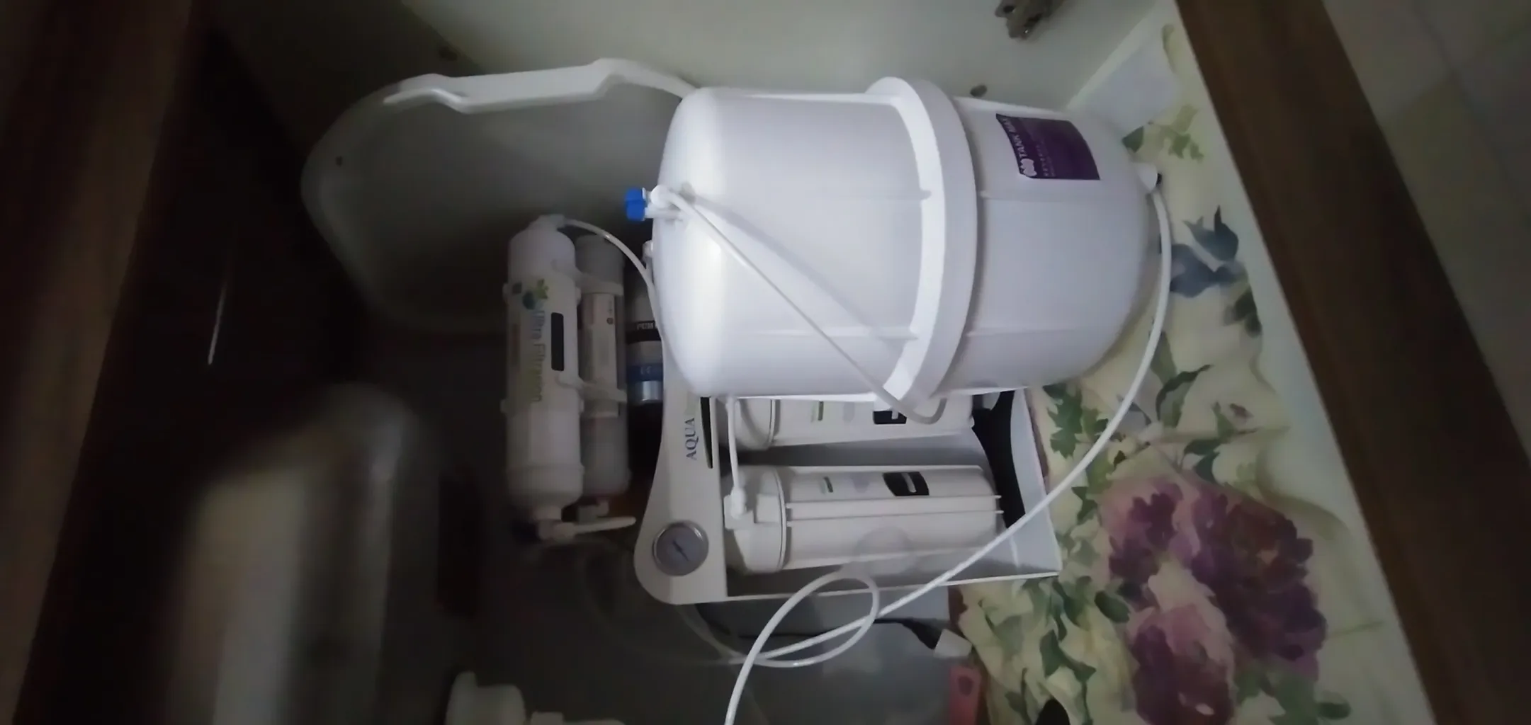 دستگاه تصفیه کننده آب آکوآ اسپرینگ مدل UF - SF4800 به همراه فیلتر مجموعه 4 عددی