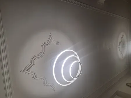 لوستر  چشمه نور مدل مدرن کد F6602/3H