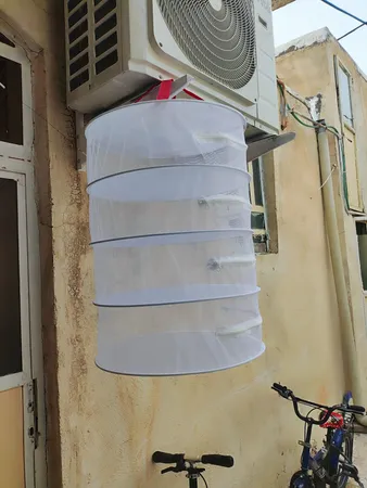 سبزی خشک کن دستی مدل چهار طبقه