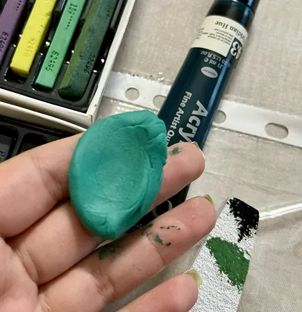 خمیر مجسمه سازی آرتینا مدل پلیمری کد 200-Brng