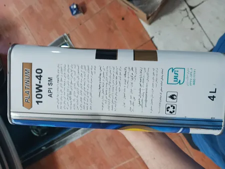 روغن موتور اسپیدی مدل پلاتینیوم 10W40 SM حجم 4 لیتر