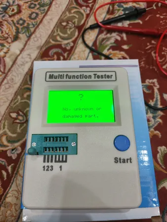 دستگاه تستر قطعات الکترونیکی مدل LCR-T4