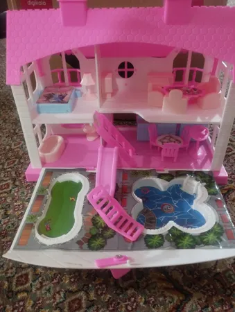 اسباب بازی خانه عروسکی مدل آذین