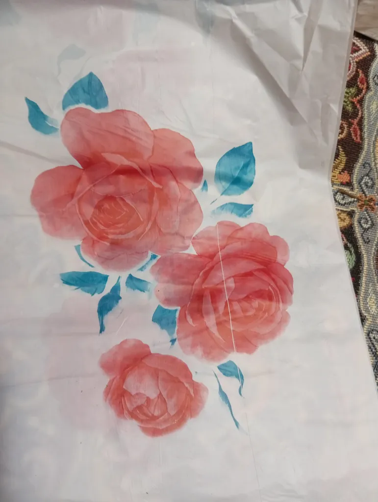 سفره یکبار مصرف فیلجون مدل ضخیم رز رول 20 متری