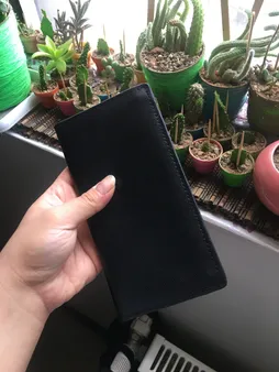 کیف پول چرم آرا کد 001