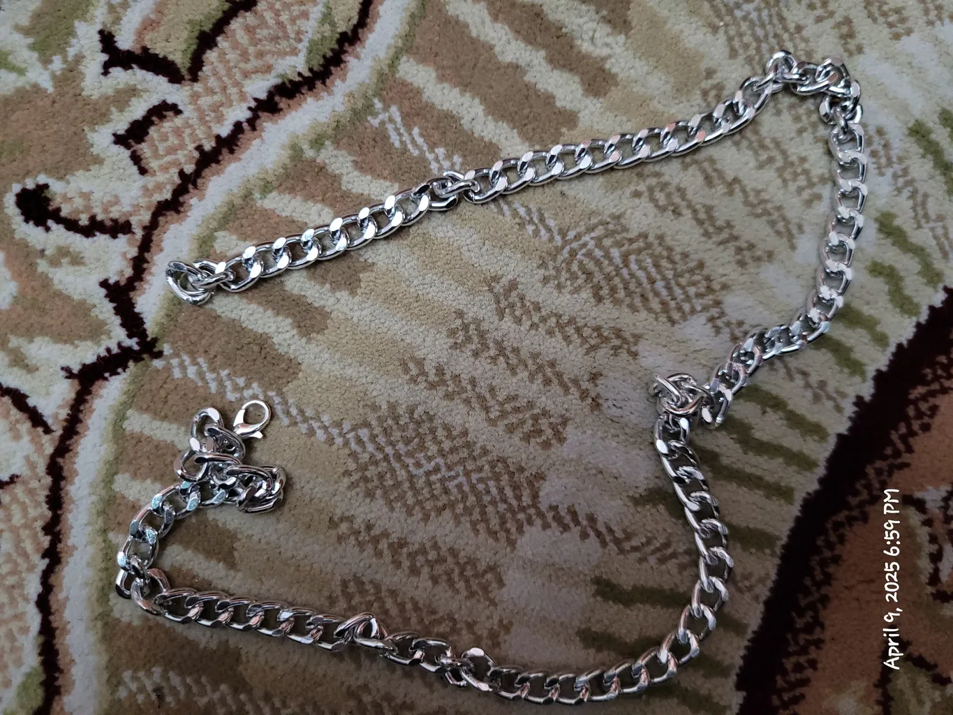 گردنبند مردانه مدل 72