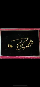 تجریه خرید زنجیر طلا 18 عیار زنانه مدل استار