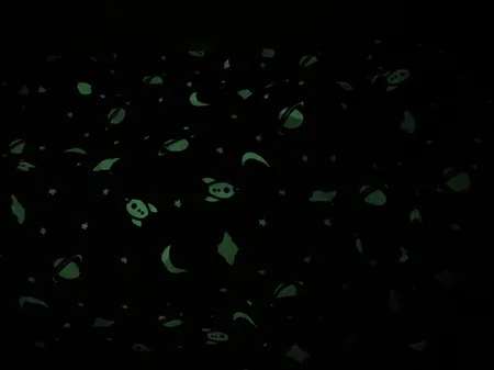 پتو مسافرتی مدل شب نما طرح فضایی سایز 240x220 سانتی متر