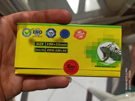 شیشه ماسک جوشکاری اکو مدل EX-5 بسته 5 عددی