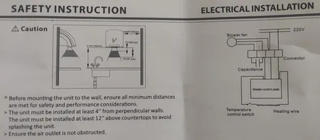 دست خشک کن مدل 1800