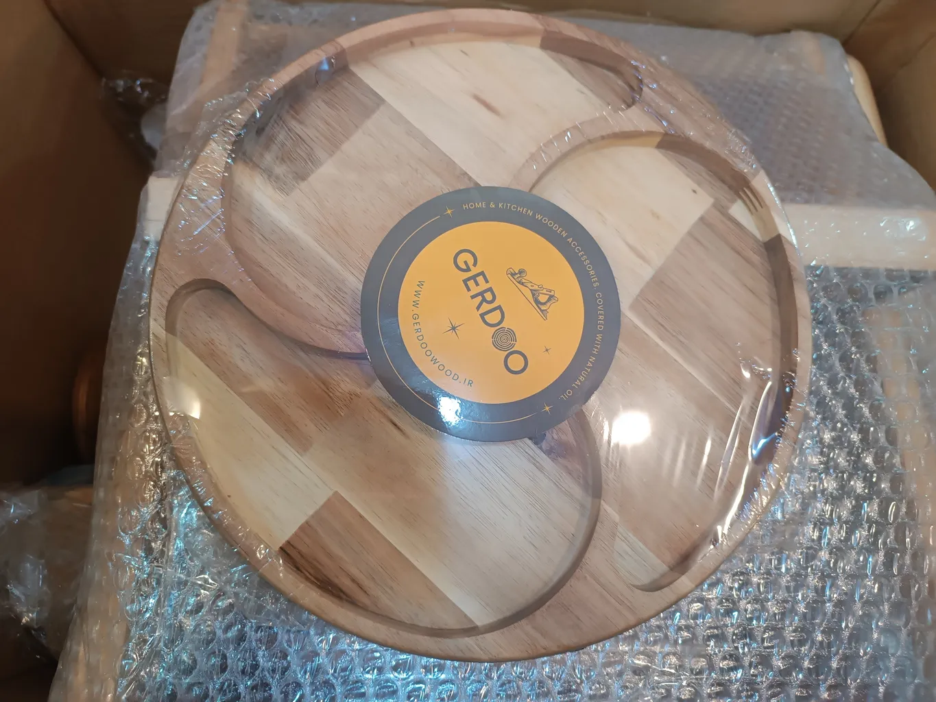 اردو خوری گردو مدل چوبی OD07