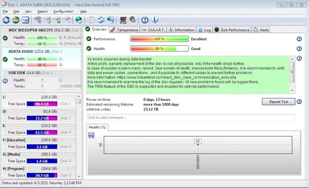 اس اس دی اینترنال SATA III ای دیتا مدل SU650 ظرفیت 240 گیگابایت